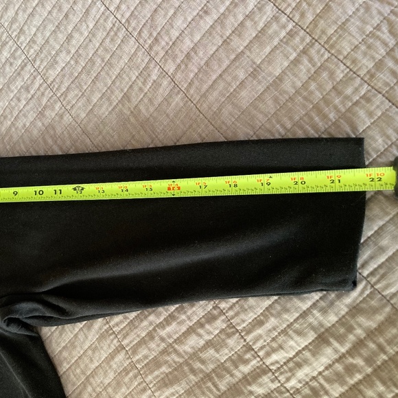 Vintage 1960s Sears Black Dress Blocked Red/White Knit Mod Dress SZ 14 - Picture 10 of 11